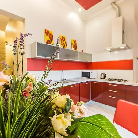 Apartment Квартира С Джакузи, Золотые, Майдан, Крешатик, Рейтарская 25
